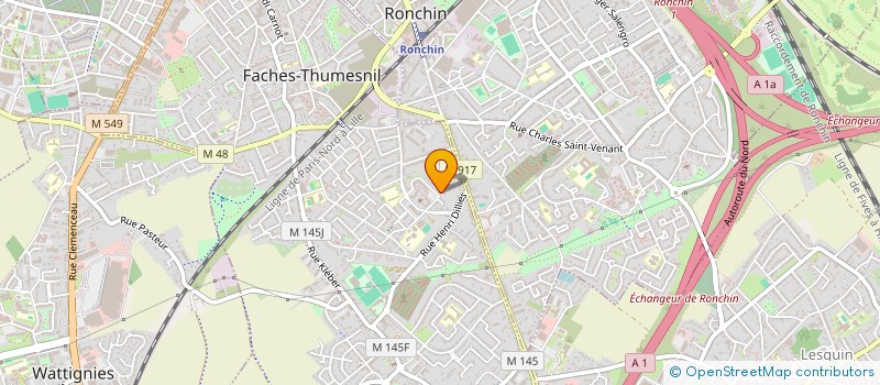 localisation de l'entreprise MONSIEUR ALAA AL MUHAMMAD  FACHES-THUMESNIL