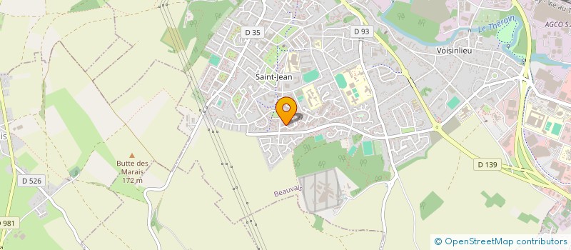 localisation de l'entreprise MONSIEUR ALAA ALDIN MAHMOUD HAJ ALI  BEAUVAIS