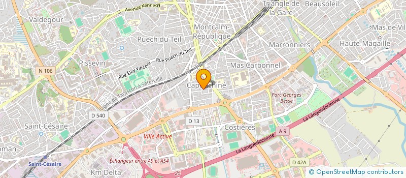 localisation de l'entreprise MONSIEUR ALAA BENABID  NIMES