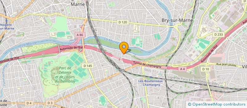 localisation de l'entreprise MONSIEUR ALAA EDDINE ELARICHE à CHAMPIGNY-SUR-MARNE