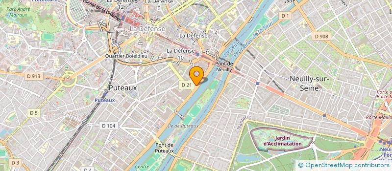 localisation de l'entreprise MONSIEUR ALAA EDDINE MELLOUK  PUTEAUX