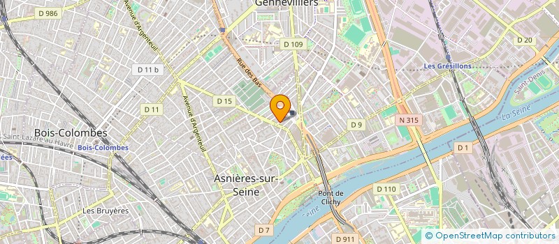 localisation de l'entreprise MONSIEUR ALAA ELDIN MOURSY  ASNIERES-SUR-SEINE