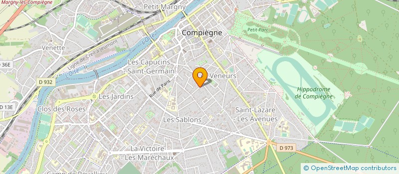 localisation de l'entreprise MONSIEUR ALAA KOBEISSI à COMPIEGNE
