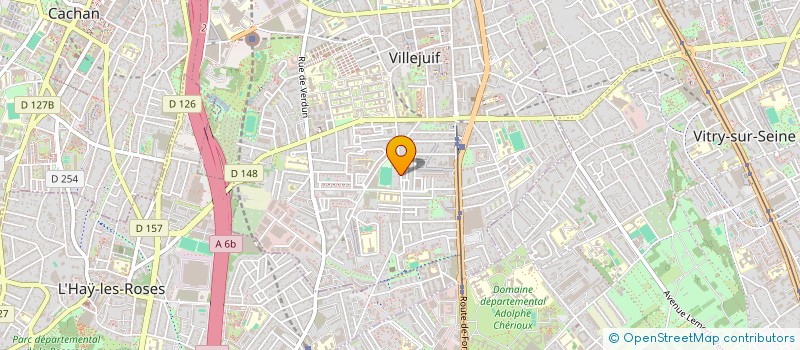 localisation de l'entreprise MONSIEUR ALAA MAKDISSI  VILLEJUIF