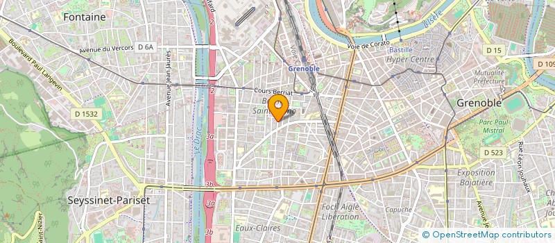 localisation de l'entreprise MONSIEUR ALAA MEJRI à GRENOBLE