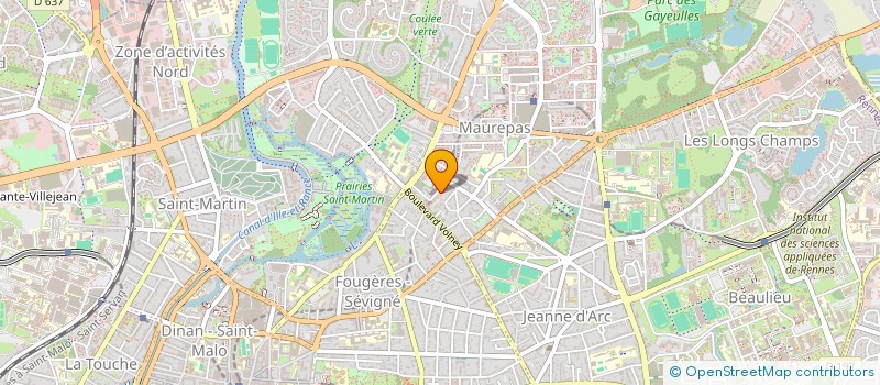 localisation de l'entreprise MONSIEUR ALAA NAELEH  RENNES