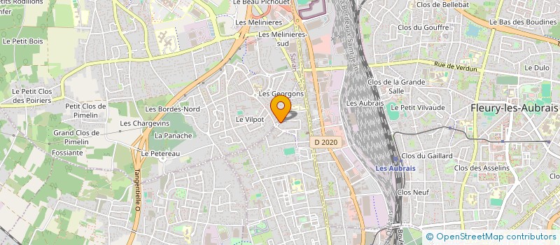 localisation de l'entreprise MONSIEUR ALAA SAWAYA  ORLEANS