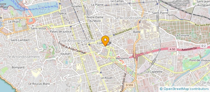 localisation de l'entreprise MONSIEUR ALAA SEROUR à MARSEILLE