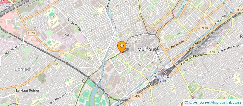 localisation de l'entreprise MONSIEUR ALAA SHABA  MULHOUSE