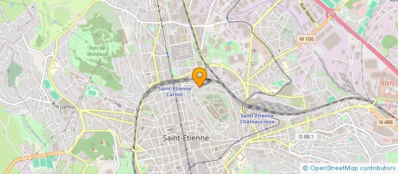 localisation de l'entreprise MONSIEUR ALAA SOLTANI  SAINT-ETIENNE