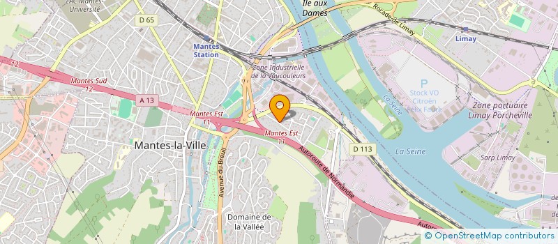 localisation de l'entreprise MONSIEUR ALAADDIN ELKATMIS à MANTES-LA-VILLE