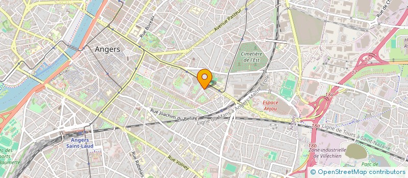 localisation de l'entreprise MONSIEUR ALAALDIN AHMED MOHAMED à ANGERS