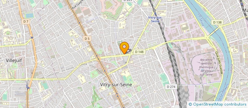 localisation de l'entreprise MONSIEUR ALADAR MIKOVENY à VITRY-SUR-SEINE