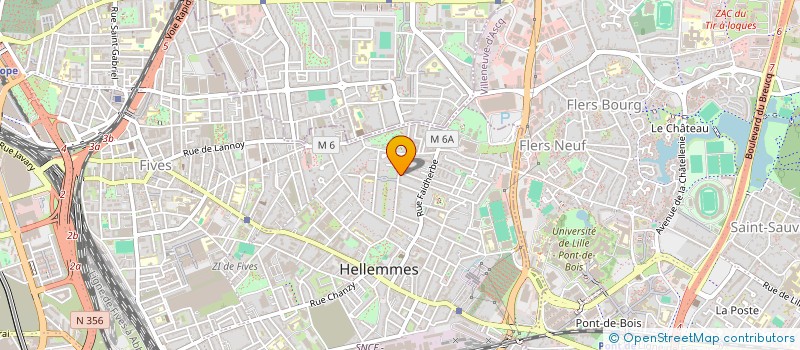 localisation de l'entreprise MONSIEUR ALADDINE MENNAD à LILLE