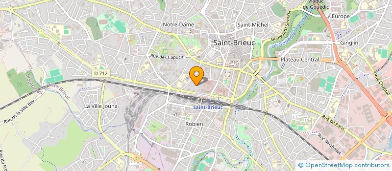 localisation de l'entreprise MONSIEUR ALADIN DENDEN à SAINT-BRIEUC