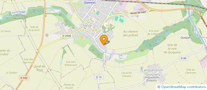 localisation de l'entreprise MONSIEUR ALADIN EL HADRIFI  NESLE