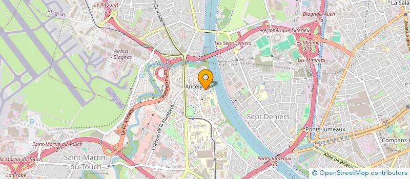 localisation de l'entreprise MONSIEUR ALADIN FOUDA à TOULOUSE