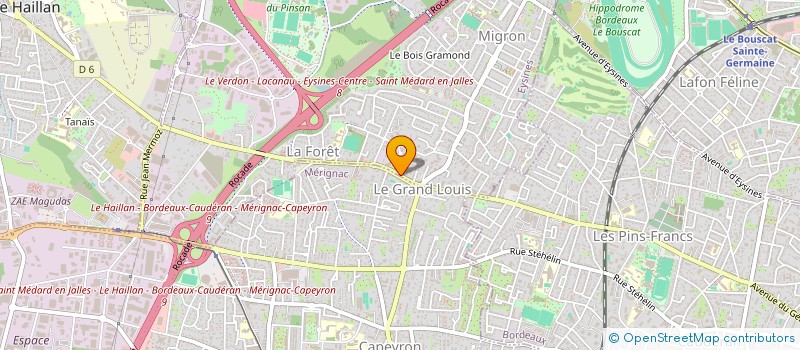 localisation de l'entreprise MONSIEUR ALADIN SILINI  EYSINES