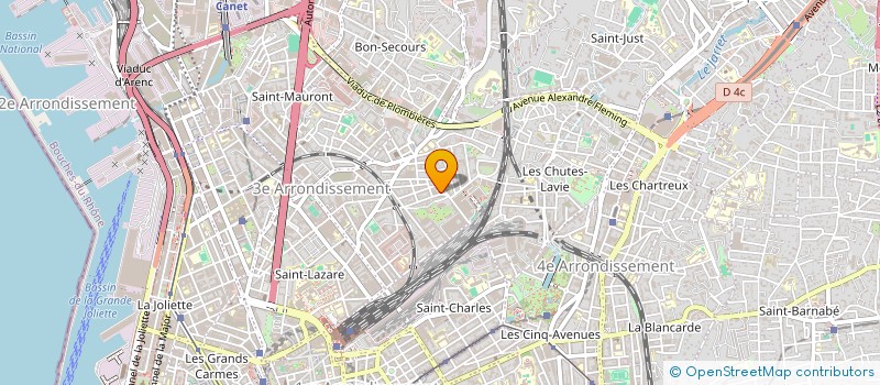 localisation de l'entreprise MONSIEUR ALADJI BARRY à MARSEILLE