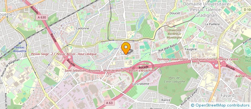 localisation de l'entreprise MONSIEUR ALADJI DIAKITE  BORDEAUX