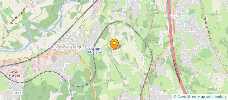 localisation de l'entreprise MONSIEUR ALADJI DIALLO  MARCILLY-D'AZERGUES