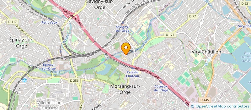 localisation de l'entreprise MONSIEUR ALADJI KAPITA ALADJI  MORSANG-SUR-ORGE