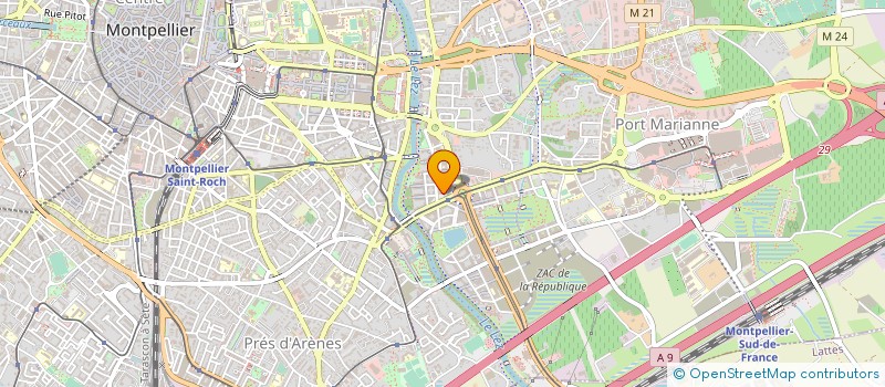 localisation de l'entreprise MONSIEUR ALAE LAOUEJ à MONTPELLIER