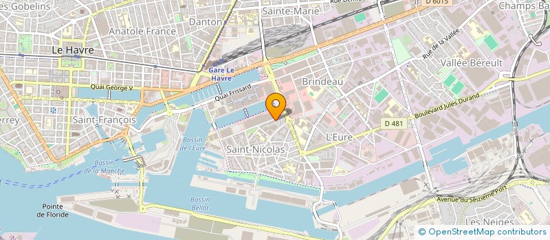 localisation de l'entreprise MONSIEUR ALAE ZARKIK  LE HAVRE