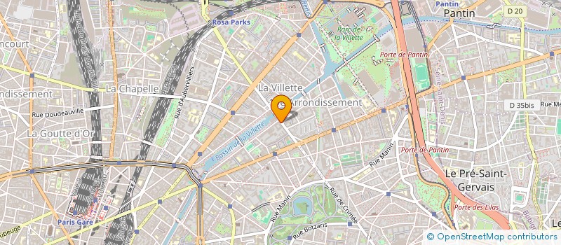 localisation de l'entreprise MONSIEUR ALAEDDINE ABIDI  PARIS