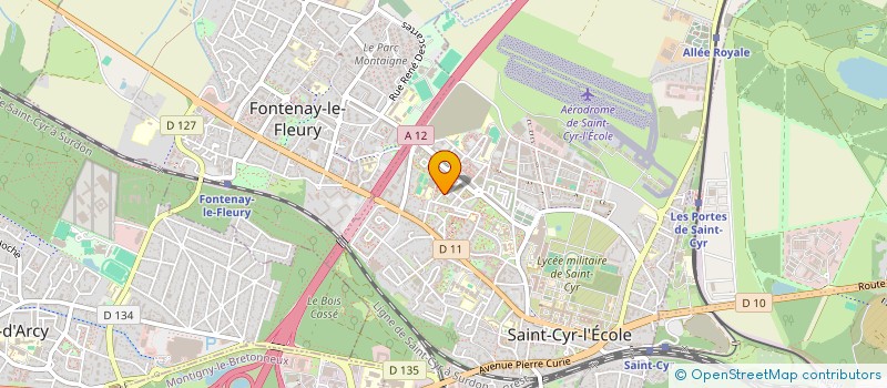 localisation de l'entreprise MONSIEUR ALAEDDINE BOUZID  SAINT-CYR-L'ECOLE