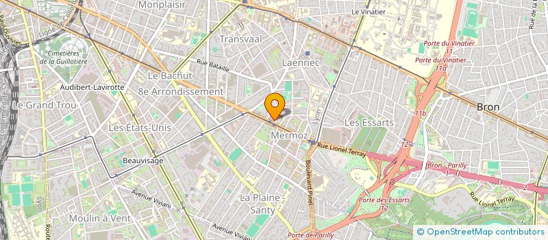 localisation de l'entreprise MONSIEUR ALAEDDINE CHOUIKHA  LYON