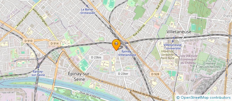 localisation de l'entreprise MONSIEUR ALAEDDINE GUEDDOU à EPINAY-SUR-SEINE