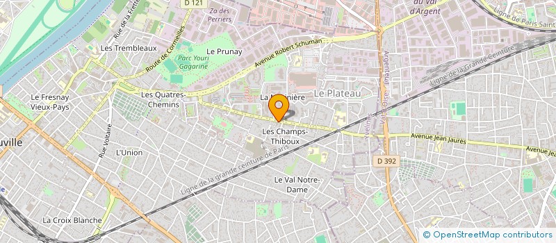 localisation de l'entreprise MONSIEUR ALAEDDINE IKHLEF  SARTROUVILLE