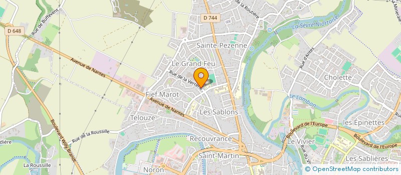 localisation de l'entreprise MONSIEUR ALAEDDINE OUBIRI à NIORT