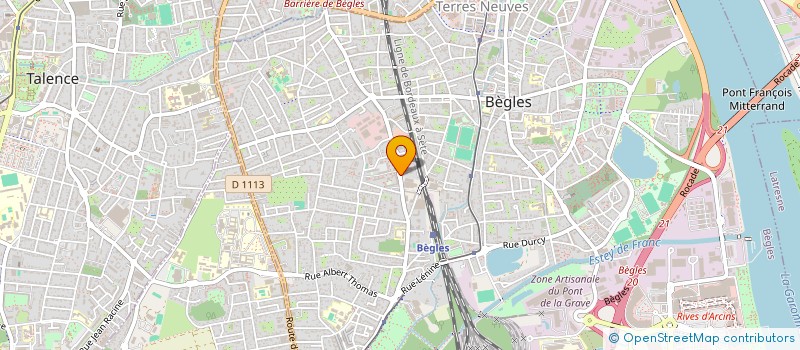 localisation de l'entreprise MONSIEUR ALAEDDINE TOUHAMI à BEGLES