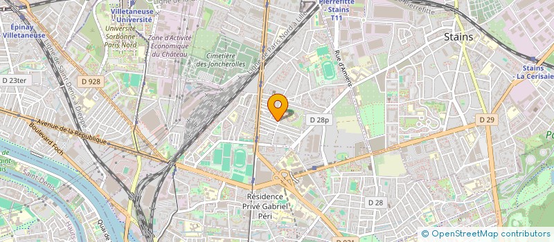 localisation de l'entreprise MONSIEUR ALAEDDINE ZOUINA  SAINT-DENIS