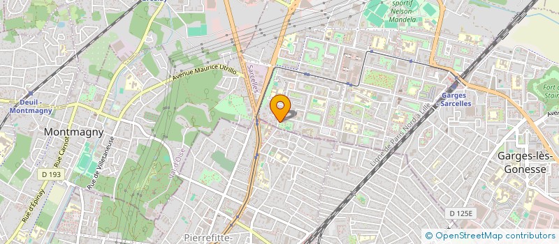 localisation de l'entreprise MONSIEUR ALAEDINE BELMILOUD  SARCELLES