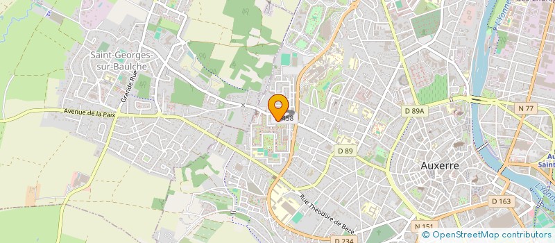 localisation de l'entreprise MONSIEUR ALAEEDDINE SAIDI à AUXERRE