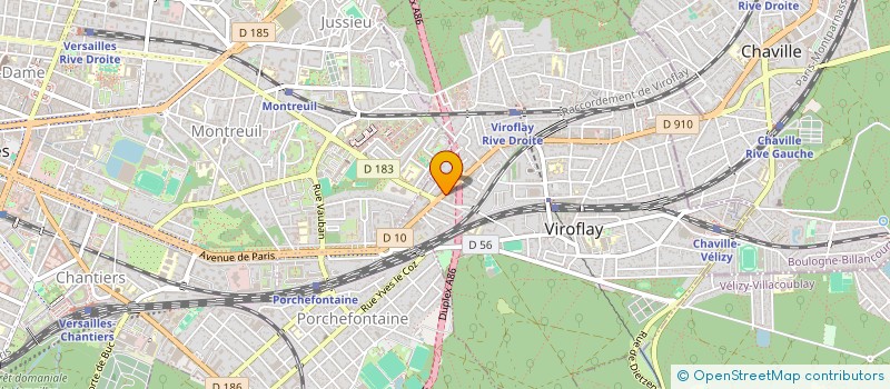 localisation de l'entreprise MONSIEUR ALAHASSANA SYLLA SYLLA  VIROFLAY