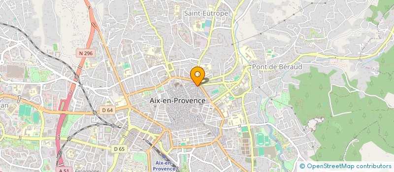 localisation de l'entreprise MONSIEUR ALAIN ACHER à AIX-EN-PROVENCE