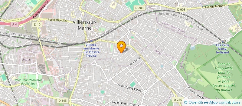 localisation de l'entreprise MONSIEUR ALAIN ADAM à VILLIERS-SUR-MARNE