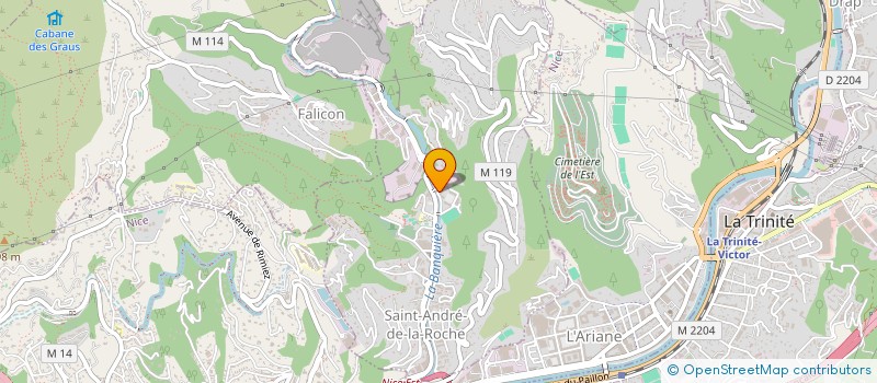 localisation de l'entreprise MONSIEUR ALAIN AFCHAIN  SAINT-ANDRE-DE-LA-ROCHE