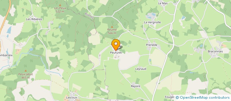 localisation de l'entreprise MONSIEUR ALAIN AGEORGES à ROCHES