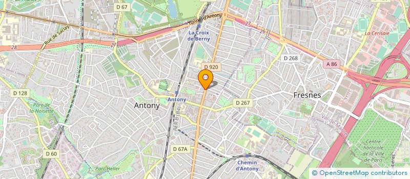 localisation de l'entreprise MONSIEUR ALAIN AGHAIAN à ANTONY