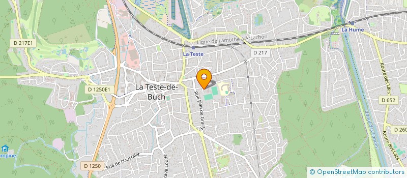 localisation de l'entreprise MONSIEUR ALAIN AGNES à LA TESTE-DE-BUCH