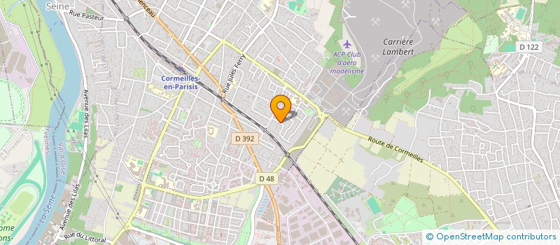 localisation de l'entreprise MONSIEUR ALAIN AGOGUE à CORMEILLES-EN-PARISIS