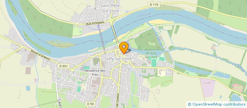 localisation de l'entreprise MONSIEUR ALAIN AGOGUE à SULLY-SUR-LOIRE