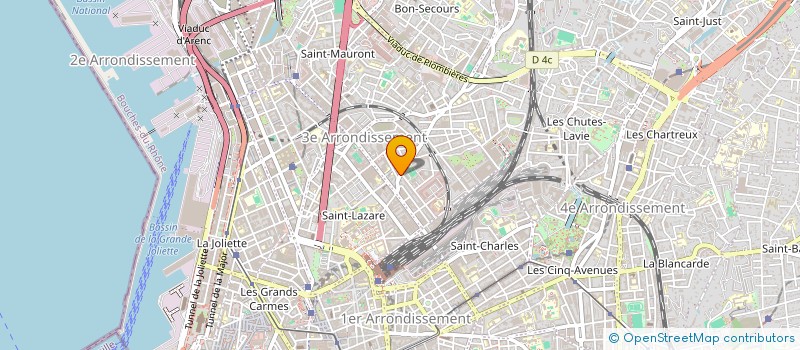 localisation de l'entreprise MONSIEUR ALAIN AGUILA à MARSEILLE