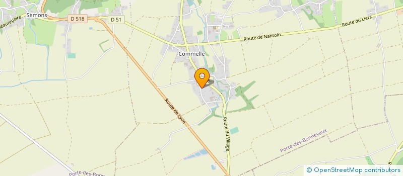 localisation de l'entreprise MONSIEUR ALAIN ALAIMO  PORTE-DES-BONNEVAUX