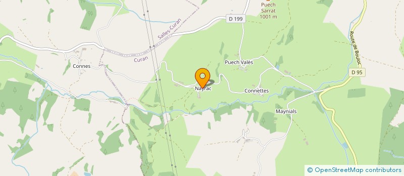 localisation de l'entreprise MONSIEUR ALAIN ALARY  CURAN